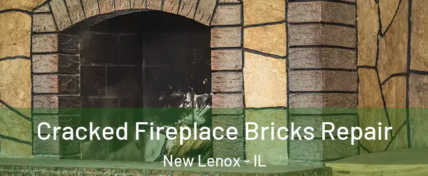  Cracked Fireplace Bricks Repair New Lenox - IL