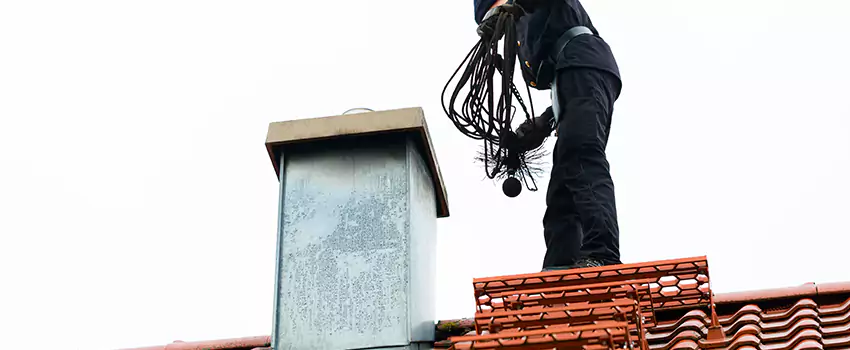 Chimney Brush Cleaning in New Lenox, Illinois