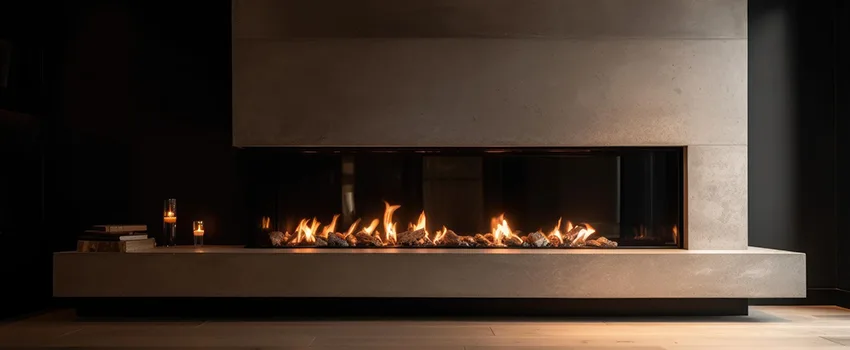 Gas Fireplace Ember Bed Design Services in New Lenox, Illinois