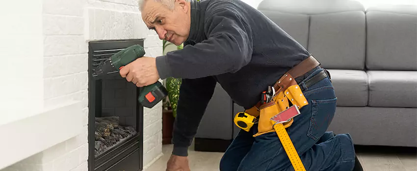 New Indoor Fireplace Installation in New Lenox, Illinois