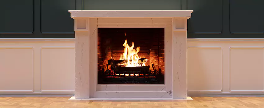 Open Flame Wood-Burning Fireplace Installation Services in New Lenox, Illinois