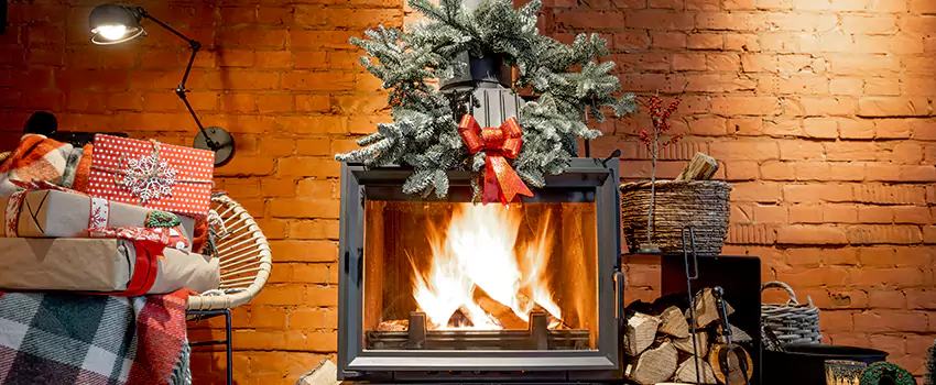 Travis Industries Linear Gas Fireplace Installation in New Lenox, Illinois