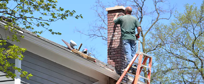 Vinyl and PVC Chimney Flashing Installation in New Lenox, IL