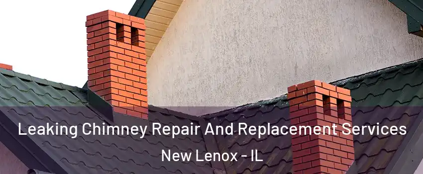  Leaking Chimney Repair And Replacement Services New Lenox - IL