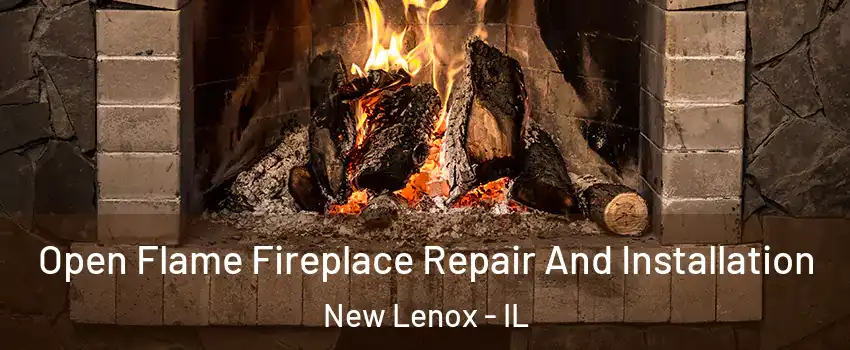  Open Flame Fireplace Repair And Installation New Lenox - IL